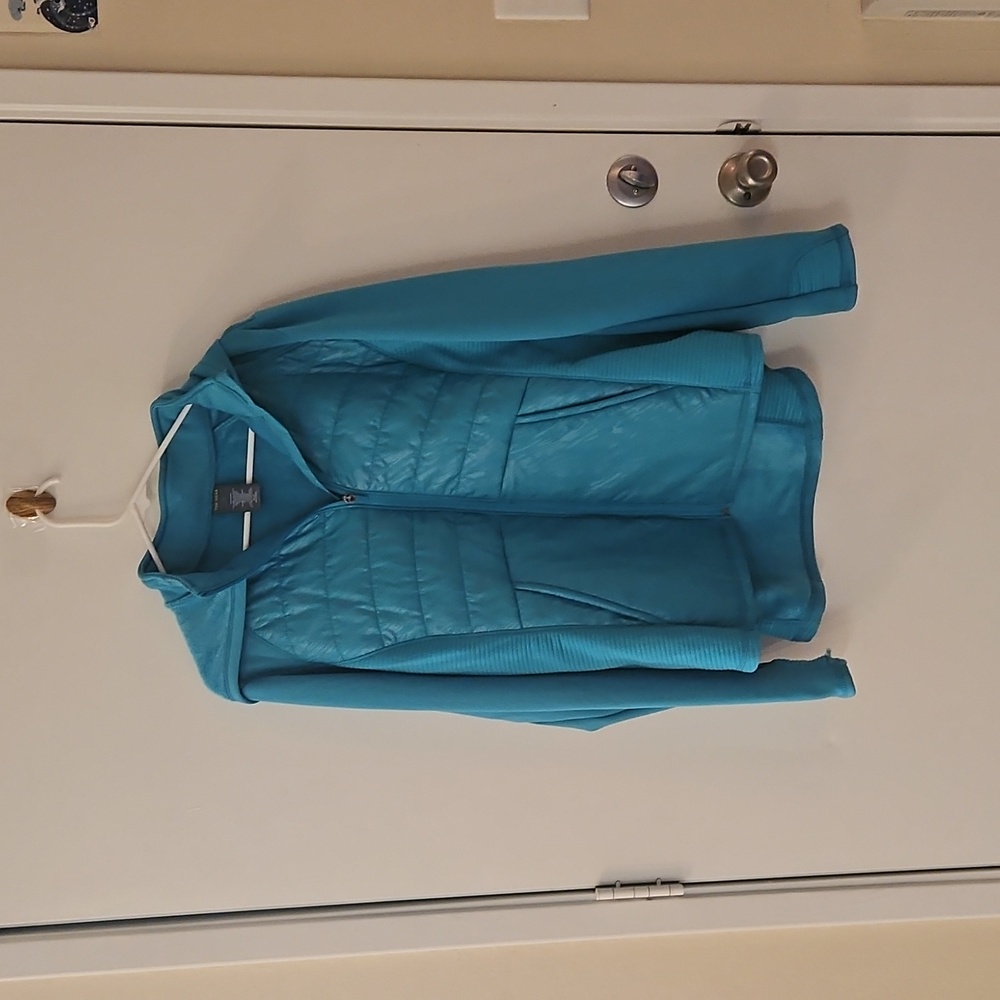 Tek Gear Teal Blue Fleece Sweater Warm